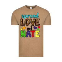 Vintage Coffee spread love not hate Vintage Tee - texasbilliewilder