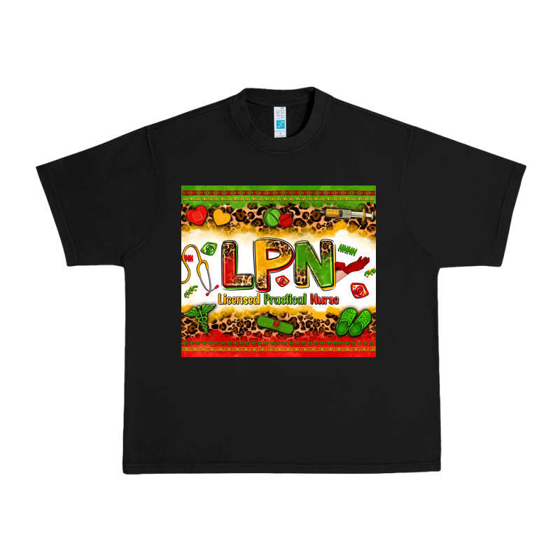 Licensed Practical Nurse Juneteenth Urban Heavy Tee by Zillion Design Studio | Teevron