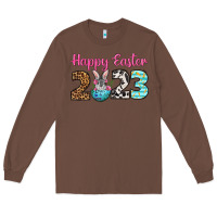 Chestnut Happy Easter 2023 Easter Day Long Sleeve Tee - Neo Western