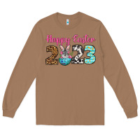 Toasted Coconut Happy Easter 2023 Easter Day Long Sleeve Tee - Neo Western