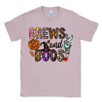Lilac Brews And Boos Classic Tee - CowhideDigitalArt