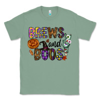 Sage Brews And Boos Classic Tee - CowhideDigitalArt