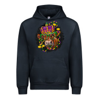 Navy Mardi Gras red Angus Urban Hoodie - LillyAllenDesigns