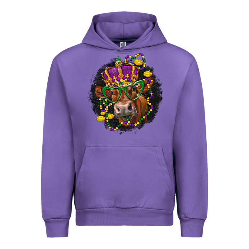 Mardi Gras Red Angus Urban Hoodie by LillyAllenDesigns | Teevron