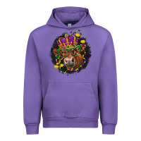 Tulip Mardi Gras red Angus Urban Hoodie - LillyAllenDesigns