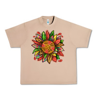 Burro watermelon sunflower Urban Heavy Tee - texasbilliewilder