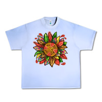 Grape Ice watermelon sunflower Urban Heavy Tee - texasbilliewilder