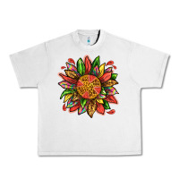 Lunar Rock watermelon sunflower Urban Heavy Tee - texasbilliewilder