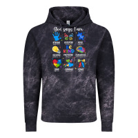 God Says I Am Autism Vintage Hoodie | Teevron