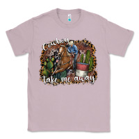 Lilac cowboy take me away Classic Tee - SublimationCraftShop