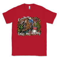 Red cowboy take me away Classic Tee - SublimationCraftShop