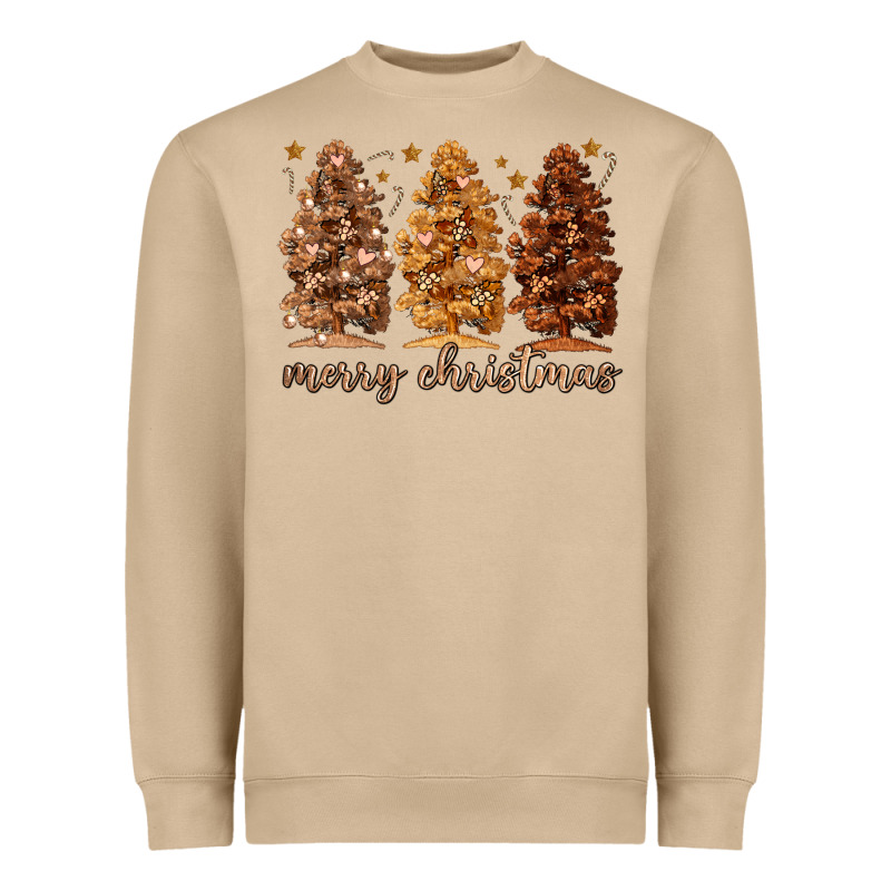 Melanin Christmas Trees Heavyweight Sweatshirt by MaliasSmallBusiness | Teevron