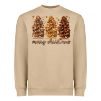 Mushroom melanin christmas trees Heavyweight Sweatshirt - MaliasSmallBusiness