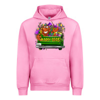 Fuchsia Pink Mardi Gras truck Urban Hoodie - LillyAllenDesigns