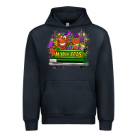 Navy Mardi Gras truck Urban Hoodie - LillyAllenDesigns