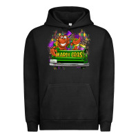 Pigment Black Mardi Gras truck Urban Hoodie - LillyAllenDesigns