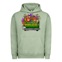 Pigment Oil Green Mardi Gras truck Urban Hoodie - LillyAllenDesigns