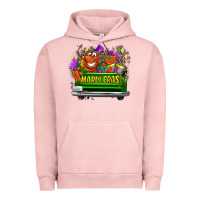 Pigment Salmon Mardi Gras truck Urban Hoodie - LillyAllenDesigns