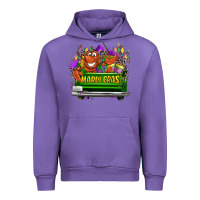 Tulip Mardi Gras truck Urban Hoodie - LillyAllenDesigns