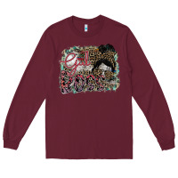 Burgundy girl boss Long Sleeve Tee - SublimationCraftShop