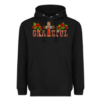 Black grateful guadalupe cross Heavyweight Hoodie - BarkalooDesign