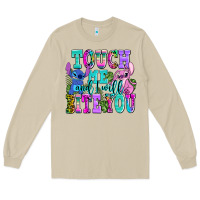 Mushroom touch me and i will bite Long Sleeve Tee - AdoDesignShop