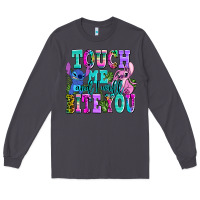 Smoke touch me and i will bite Long Sleeve Tee - AdoDesignShop