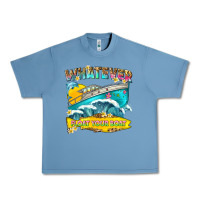 Pebble Blue whatever float your boat Urban Heavy Tee - texasbilliewilder