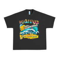 Pigment Black whatever float your boat Urban Heavy Tee - texasbilliewilder