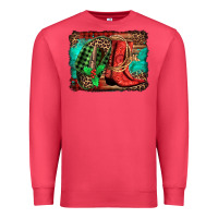 Cardinal country boots Christmas Premium Sweatshirt - Jasminsmagicworld