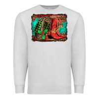 Dove Grey country boots Christmas Premium Sweatshirt - Jasminsmagicworld