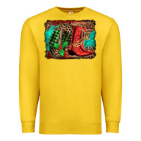 Lemon country boots Christmas Premium Sweatshirt - Jasminsmagicworld