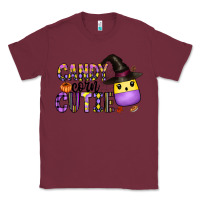 Burgundy Candy Corn Cutie Classic Tee - CowhideDigitalArt