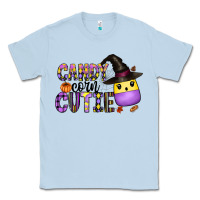 Dusty Blue Candy Corn Cutie Classic Tee - CowhideDigitalArt