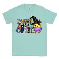 Seafoam Candy Corn Cutie Classic Tee - CowhideDigitalArt