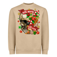 Mushroom sorta merry sorta scary Heavyweight Sweatshirt - MaliasSmallBusiness