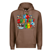 Chestnut school custodian Premium Hoodie - NancyCooperArtShop