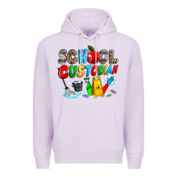 Lilac school custodian Premium Hoodie - NancyCooperArtShop