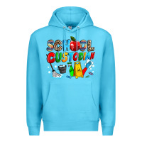 Ocean Blue school custodian Premium Hoodie - NancyCooperArtShop