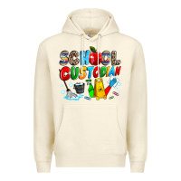 Sandshell school custodian Premium Hoodie - NancyCooperArtShop