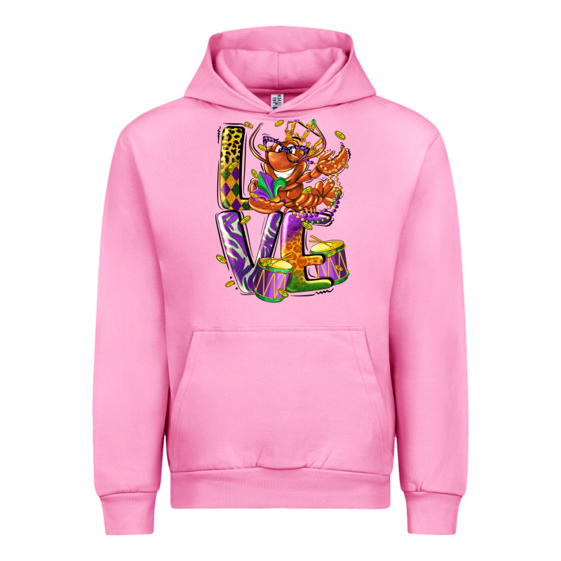 Mardi Gras Love Urban Hoodie by LillyAllenDesigns | Teevron