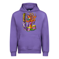 Tulip Mardi Gras love Urban Hoodie - LillyAllenDesigns
