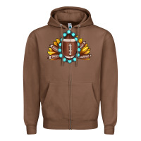Chestnut football gemstone sunflower Zipper Hoodie - JahusDesignShop