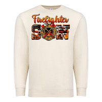 Sandshell American Flag Firefighter Son Premium Sweatshirt - LillyAllenDesigns