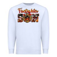 White American Flag Firefighter Son Premium Sweatshirt - LillyAllenDesigns