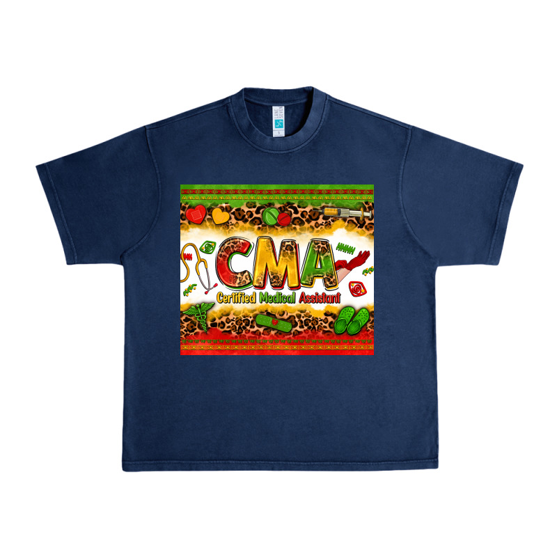 Certified Medical Assistant Juneteenth Urban Heavy Tee by Zillion Design Studio | Teevron