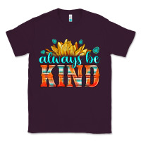 Plum always be kind Classic Tee - HRA Design Shop