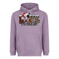 Lavender love Christmas cow Heavyweight Hoodie - Jasminsmagicworld