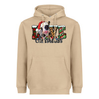 Mushroom love Christmas cow Heavyweight Hoodie - Jasminsmagicworld