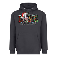 Smoke love Christmas cow Heavyweight Hoodie - Jasminsmagicworld